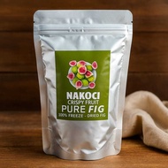 GOING VIRAL NAKOCI Freeze Dried Figs - Crispy Sliced Figs Viral Snack Dried Fruit Fresh Figs Fruit P