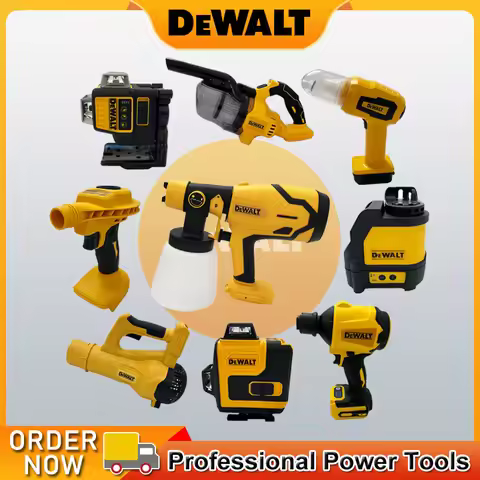 DeWalt Multifunctional Power Tools:Car Vacuum Cleaner,Laser Level,Brushless Blower,Electric Dust Blo