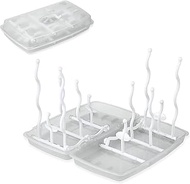 PandaEar Travel Bottle Drying Rack Space Saving| Portable Baby Bottle Dry Rack| Upright Vertical Col