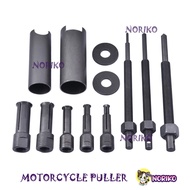 NORIKO Motorcycle Bearing Puller, 8-Piece Internal Bearing Removal Tool kit from 0.35inch(0.9 cm) to 0.91inch(2.3 cm) in Diameter