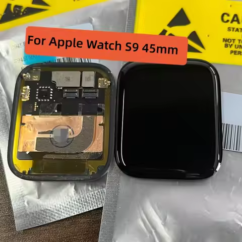 Replacement LCD Screen for Apple Watch S9 45mm Genuine Display Assembly with Touch ID Repair Part