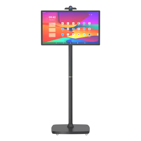 27inch Mobile Smart TV Display LCD Monitor Rechargeable LCD Smart TV Stand by Me Portable Touch Scre