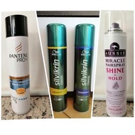 Hair Spray # Wella #Aussie #Pantene