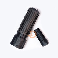 KAC QDC CQB ท่อแต่งอลูมิเนียม แบบตะแกรง เกลียวซ้าย 14 mm