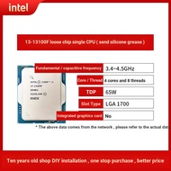 Intel 13th Generation i3-13100f Loose Tablets i3-12100f Single cpu Support H610mb760m Motherboard
