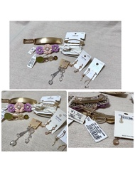 Osewaya 日本製 飾物 耳環 頭飾 髮夾 皮革綁帶 lattice韓國 Made in Japan 日本飾品 森系 日系 日本品牌 日本牌子 日牌 日系衣服 日本衣物 日本衫 日牌衣服 日本代購