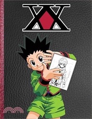 Hunter x Hunter Coloring Book: Black Edition Most Powerful Characters Coloring Adventures