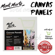 [Canvas Panel] Mont Marte Canvas Panels Round Square Signature