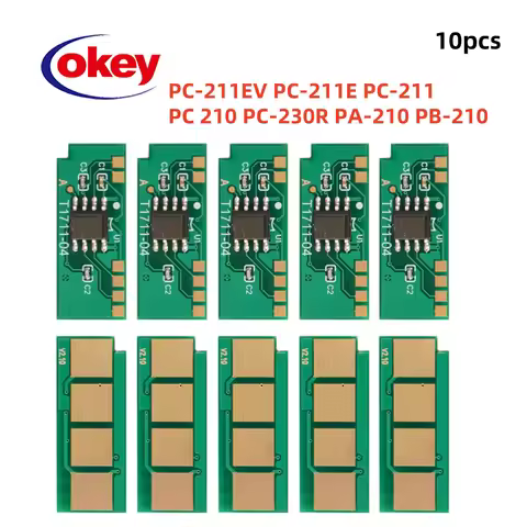 PC-211EV PC-211E PC-211 Toner Chip PC 210 PC-230R PA-210 PB-210 for Pantum M6500 M6550 M6600 P2500 P