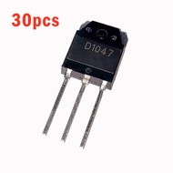 1/10/30ชิ้น2SD1047 ทรานซิสเตอร์พลังงานเครื่องขยายเสียง ทรานซิสเตอร์ D1047 แท้100% เครื่องขยายเสียง P