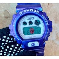 GSK DW6900 Bape purpale DW6900 crazy colour watch