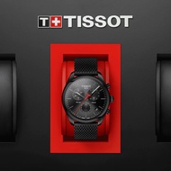 TISSOT T101.417.33.051.00 T1014173305100 Men's Analog Watch PR 100 CHRONOGRAPH Quartz 41mm Mesh Blac
