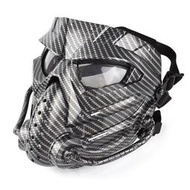 Z3 異型 全罩式 防護 面罩 碳纖維 Carbon ( 防毒面具護目鏡眼罩防護罩頭套角色扮演歹徒cosplay防風鏡