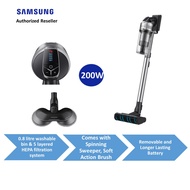 Samsung VS20T7538T5 Jet 75 multi cordless 200W suction handstick vacuum with spinning sweeper | 0.8L