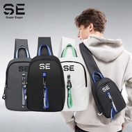 SUPER EAGER 1002 Urban Streetwear Sling Bag Modern Chest Bag Crossbody for Men Women Trendy Messenge