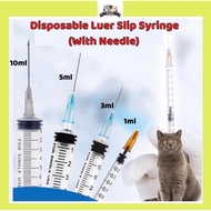 【FATC PETSHOP】Syringe with Needle / Refill Printer Cartridge Ink / Jarum Suntik Ubat / Syringe / Needle