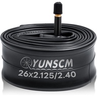 1-PC 26" Bike Inner Tube 26x2.125/2.25/2.35/2.4 AV32MM Schrader Valve（56/64-559） 26" Bicycle Tube Co