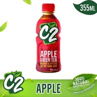 ♞,♘C2 Green Tea Apple Drink 355mL