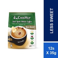 Chek Hup 3 in 1 Ipoh White Coffee Less Sweet 35g x 12s