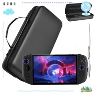 SUHUHD Handheld Game Console Cover, Hard PU Storage Bag,  Shockproof EVA Wear Resistant Accessories 