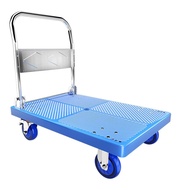 Trolley Trolley Truck Platform Trolley Trailer Foldable Light and Portable Express Luggage Trolley Shopping Home