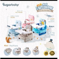 Sugarbaby 4 in 1 Sit on Me Folded Booster & Chair Baby dining Chair Blue