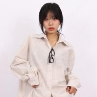 Codibook|Korea Korea EEZEE Basic Striped Shirt Women's Clothing