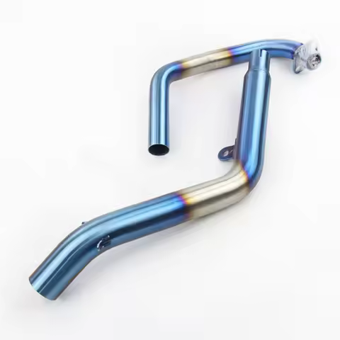 Motorcycle For Honda CBF190R CB190R CBF190X Exhaust Pipe Middle Link Mid Pipe Tube Muffler System FO