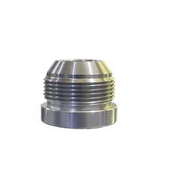AN-20 Weld-On Aluminium Fitting Bung CNC T6061 Radiator Connector VR