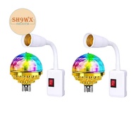 Disco Light for Christmas Colorful Rotating Disco Light with Sockets E27 Rotating Disco Light Plug i