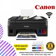 CANON PIXMA G4010 Refillable Ink Tank Wireless All-In-One Printer - (Print, Scan. Copy)