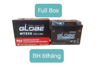 Chính Hãng Bình ắc quy Globe WTZ5S 12V-4.2Ah dùng cho Future Fi Sirius Fi nouvo 456 AB 110...