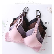 Bra Women Non-Wired Rose FlowerA Cup Bra Daily Bra Lingerie Baju Dalam Wanita Harga Borong Murah Rea