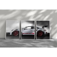Porsche 911 GT3RS Porsche Poster Porsche Wall Art Porsche Art Porsche 911 Wall Art Porsche