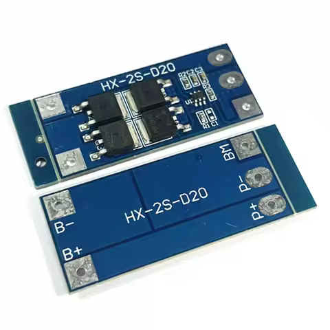 HX-2S-D20 2S 7.4V 18650 Lithium Battery Protection Board Module 8.4 V Battery 13A Working Current 20