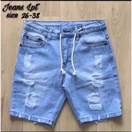 Ag STORE - ripped distro short men's jeans, jumbo stretch short men's jeans