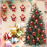 Santa Clause Christmas Decoration For Home - 6pcs Set Hanging Santa Claus, Santa Clause Decoration