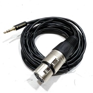 Canare XLR TO 3.5 mm Mic Cable 3 Meter Cable Microphone
