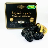 Terlariss Kurma Ajwa AL Madinah / Kurma Ajwa Kaleng 1 kg ORIGINAL