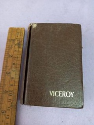 總督VICEROY牌袖珍收音機 古董口袋收音機 機已壞, 只作收藏品