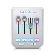 TC Helicon GoXLR MINI-WH Online Broadcast Mixer with USB/Audio Interface and Midas Preamp (White)