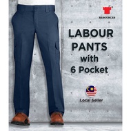 Labour Pants / Worker Pants Heavy Duty with 6 pockets