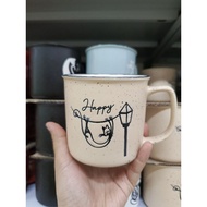 Aesthetic Cat motif ceramic mug/aesthetic ceramic mug