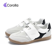 【7.1 ใหม่】Corolla Velcro shoes รองเท้าลำลองผู้หญิง สายรัด PU สวมใส่สบายและใช้งานได้หลากหลาย รองเท้าน