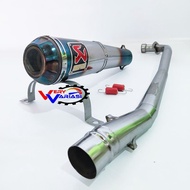 Exhaust Racing Akrapovic Duck Suzuki Smash Titan Shogun 110 Smash Shogun 125 Shogun