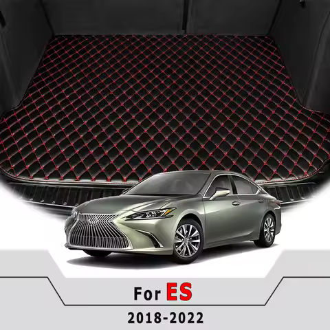 Car Trunk Mats For LEXUS ES 2022 2021 2020 2019 2018 ES300h ES350 ES250 Covers Cargo Liner Carpet In