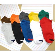 Aiden Colourful Ankle Socks / Ankle Cotton Socks / Korean Style Socks / Fashionable Stockings