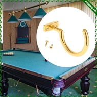 [PraskuMY] Snooker Pool Billiard Cue Hook Pool Table Hook Metal Pool Table Accessories Sturdy with 2 Screws Holder Bridge Rod Pool Hook