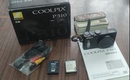 Nikon Coolpix P310 (有盒連兩舊電池，旅行機比較少用，9成新；唔包SD卡 &amp; 充電器）荃灣線可面交