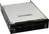 Aopen (AII) Internal FDD + Card Reader, YD8V08 Black